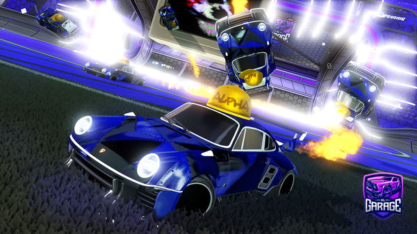 A Rocket League car design from Crazy_Cars