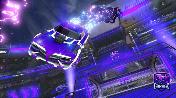 A Rocket League car design from LeTva