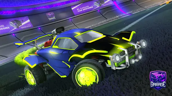 A Rocket League car design from DolnMag