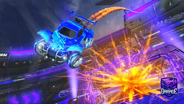 A Rocket League car design from harboy