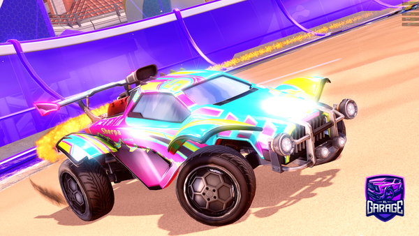 A Rocket League car design from jYin__