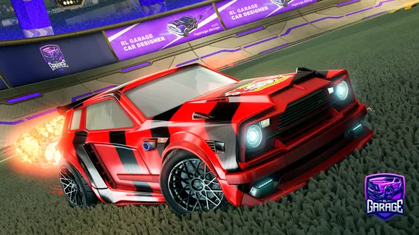 A Rocket League car design from AkameAssasin