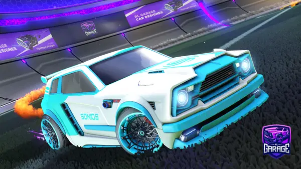 A Rocket League car design from Duckknight28