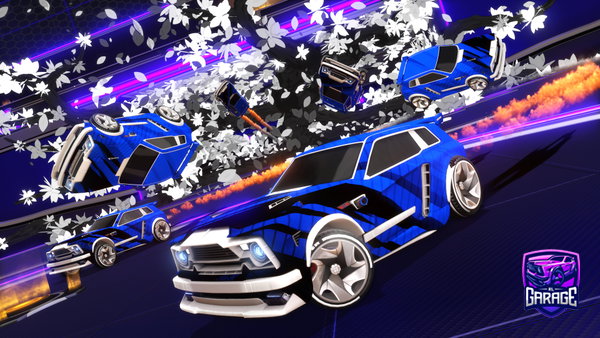 A Rocket League car design from toastydesigns