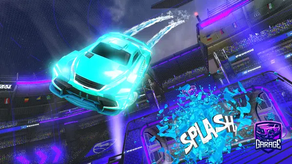 A Rocket League car design from Ultragod09