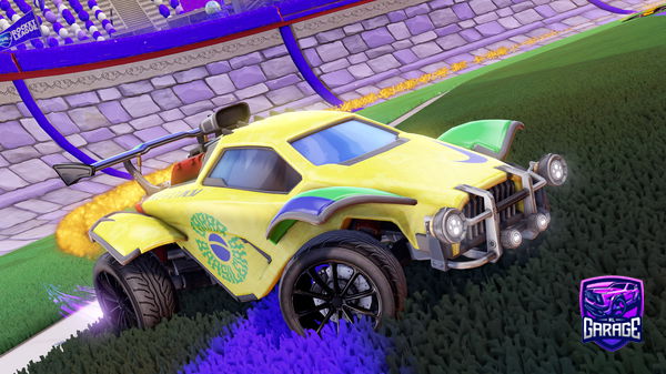 A Rocket League car design from leoshredz