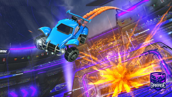 A Rocket League car design from SadOxymoron