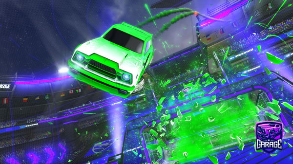 A Rocket League car design from frogfhjdihvme