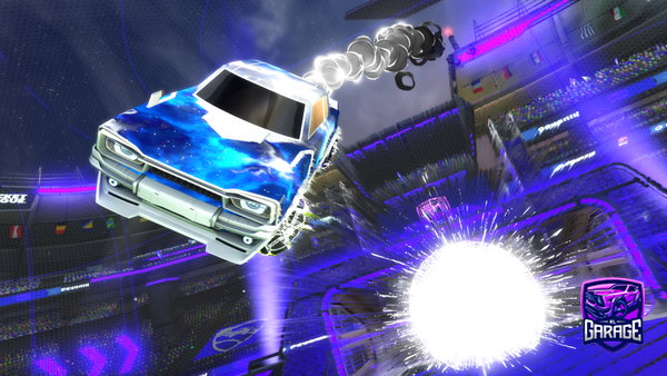 A Rocket League car design from ZFnLegend10