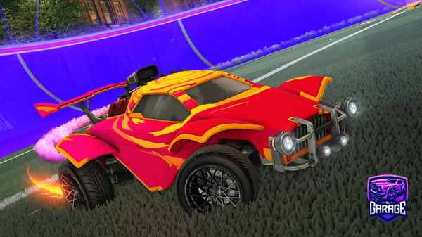 A Rocket League car design from Morneau