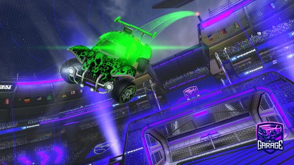 A Rocket League car design from Eiersalade