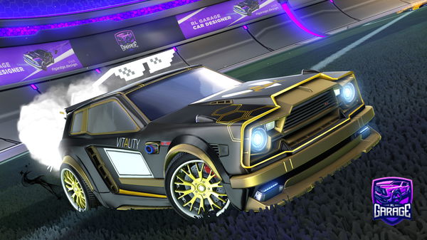 A Rocket League car design from EvanVZ