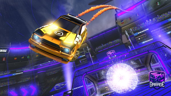 A Rocket League car design from zeradksjvzlahdelz