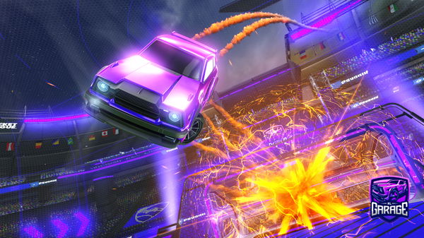 A Rocket League car design from Cristian_10yt