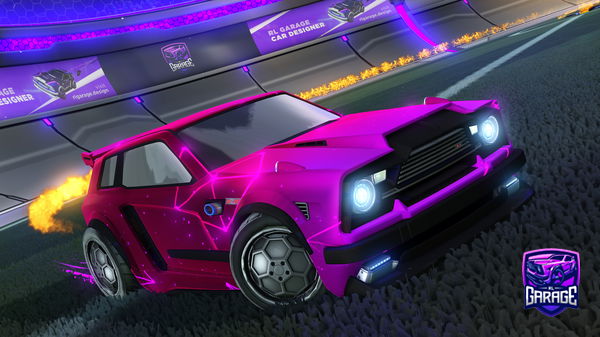 A Rocket League car design from Alasombra