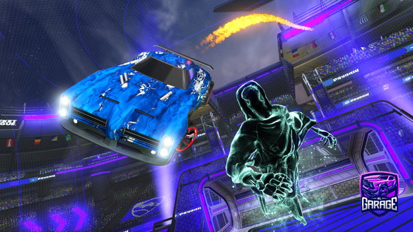 A Rocket League car design from Jakanater