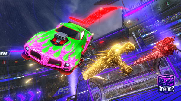 A Rocket League car design from D-Hop1874