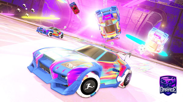 A Rocket League car design from MrRogers143