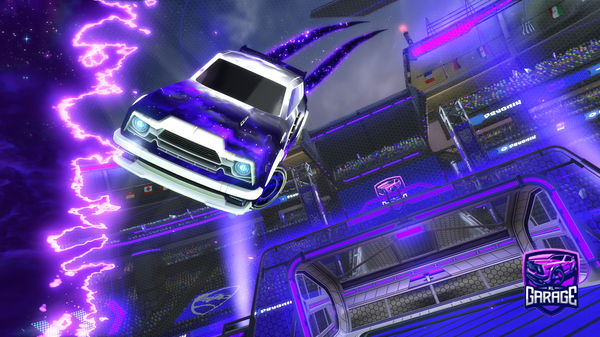 A Rocket League car design from SplashiBoi