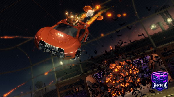 A Rocket League car design from GHOST-SILVER-_-