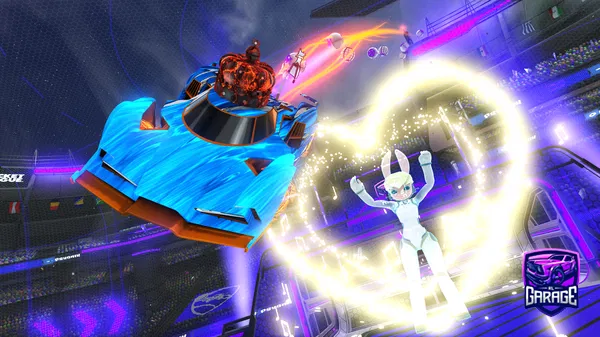 A Rocket League car design from Aominshah