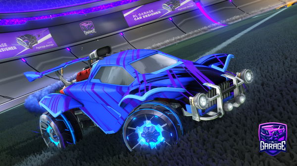 A Rocket League car design from bradcraft