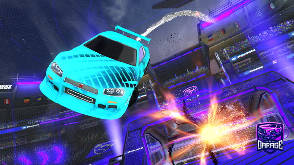 A Rocket League car design from Brayan_007