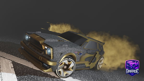 A Rocket League car design from MrRogers143