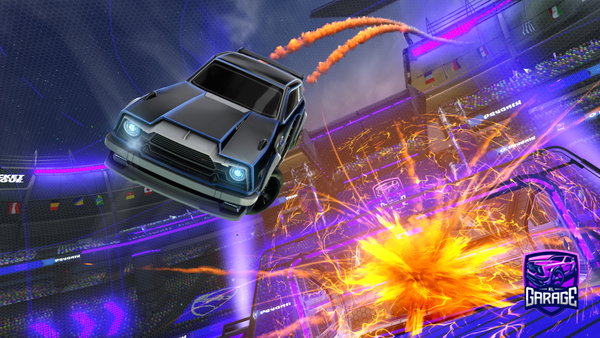 A Rocket League car design from sdqelian