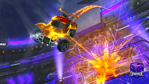 A Rocket League car design from Urban6