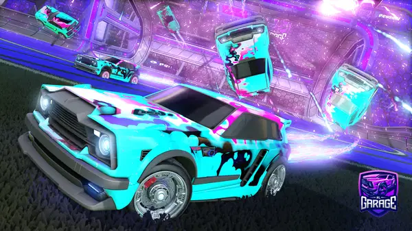 A Rocket League car design from Breez1_748