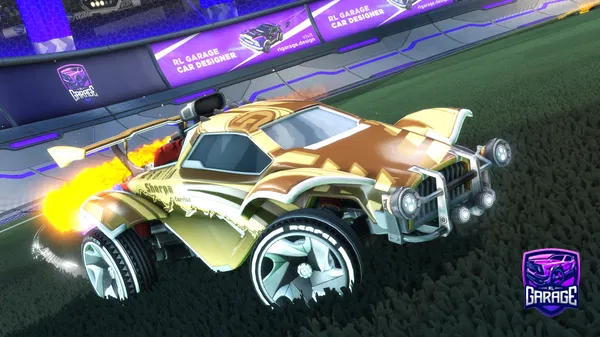 A Rocket League car design from Bim9393