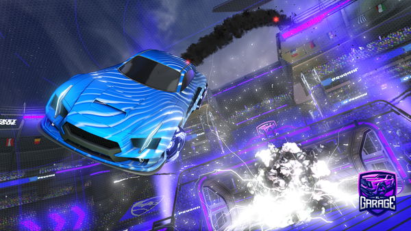 A Rocket League car design from wendys_twitter