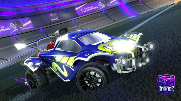 A Rocket League car design from PsnCQS_xander