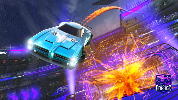 A Rocket League car design from DarkLeaf