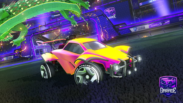 A Rocket League car design from MrZomba