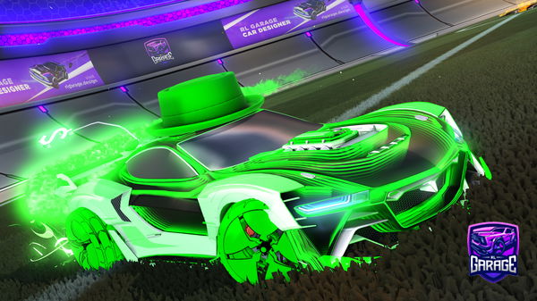 A Rocket League car design from Proman2112