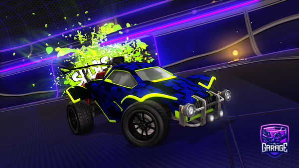 A Rocket League car design from szonas1