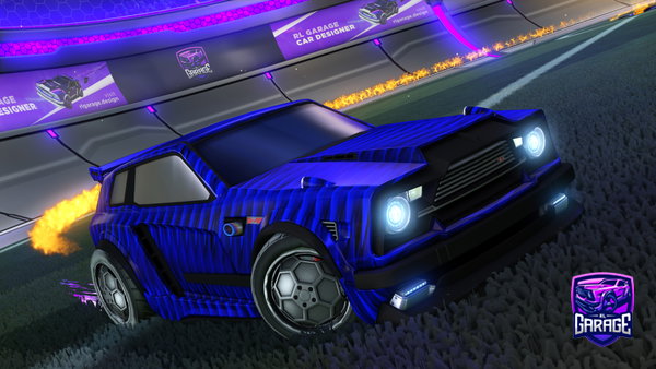 A Rocket League car design from jannike