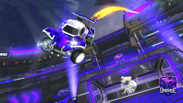 A Rocket League car design from Mini_haz123