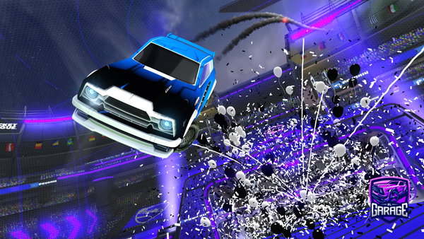 A Rocket League car design from Bracchetto2008