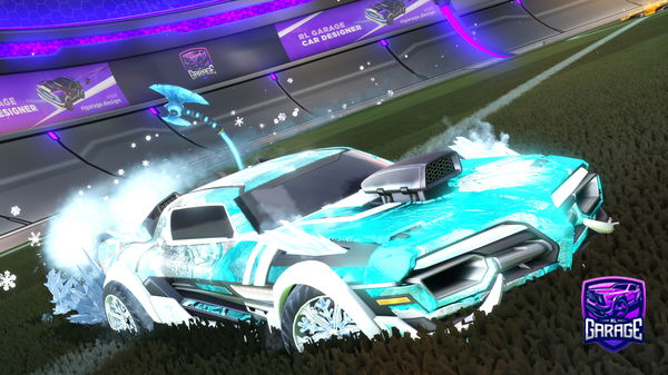 A Rocket League car design from HirAlpha