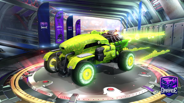 A Rocket League car design from ultimategamer08