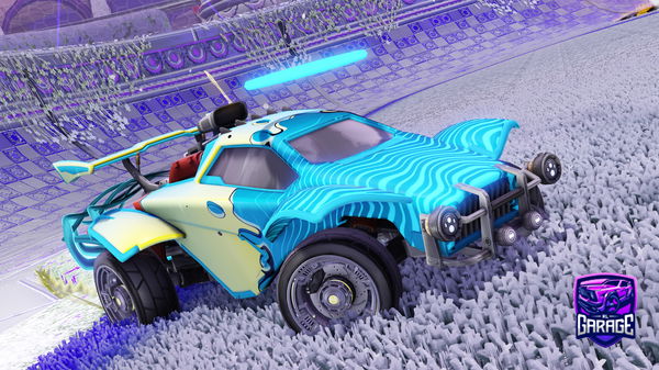 A Rocket League car design from MTGX
