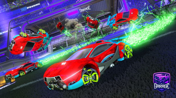 A Rocket League car design from Sleepless8