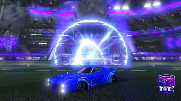 A Rocket League car design from IllusionFTW