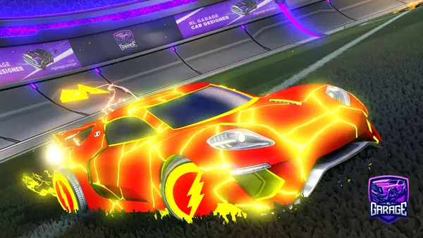 A Rocket League car design from themaxitaxi789