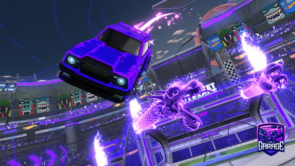 A Rocket League car design from NyxRL-EU