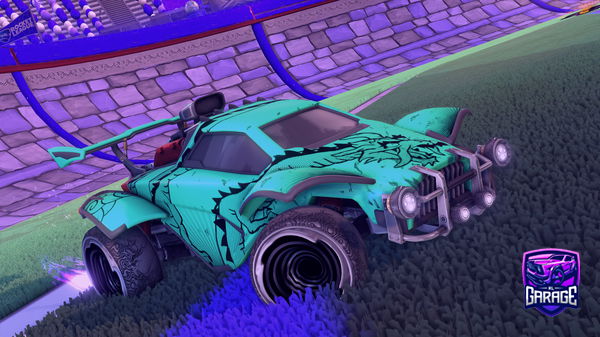 A Rocket League car design from explodingfirefox