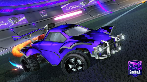 A Rocket League car design from Fennec_goalkepper